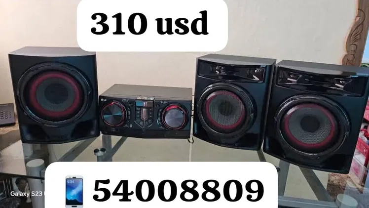 Equipo de musica LG  cj45