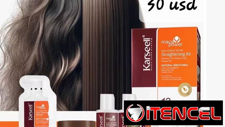 Shampoo karseell, tratamiento, keratina y silicona
