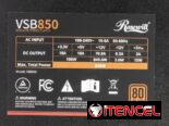 🔌Fuente Rosewill VSB850  80 PLUS Bronce con capacitores japoneses y FAN silencioso