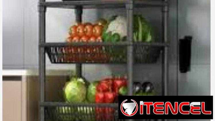 Estante organizador para cocina de 5 niveles