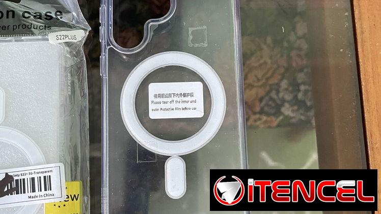 Forro transparente MagSafe anti caídas para Samsung del S20 al S24 ultra