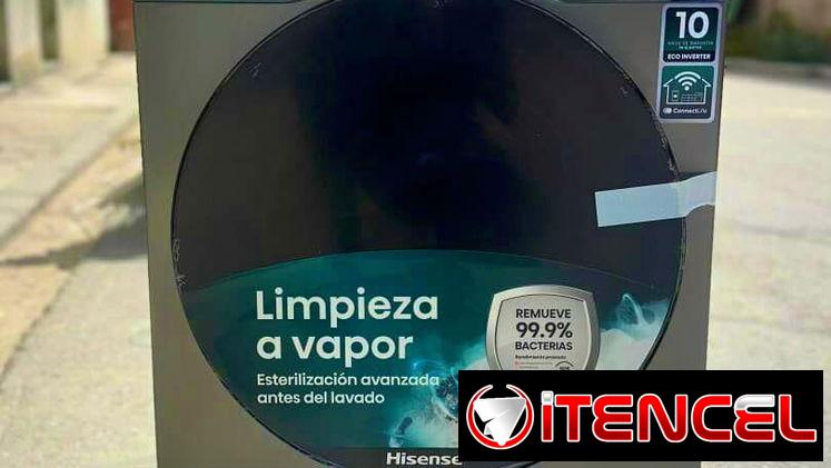 LAVADORA-SECADORA A VAPOR HISENSE de 15KG 640💸