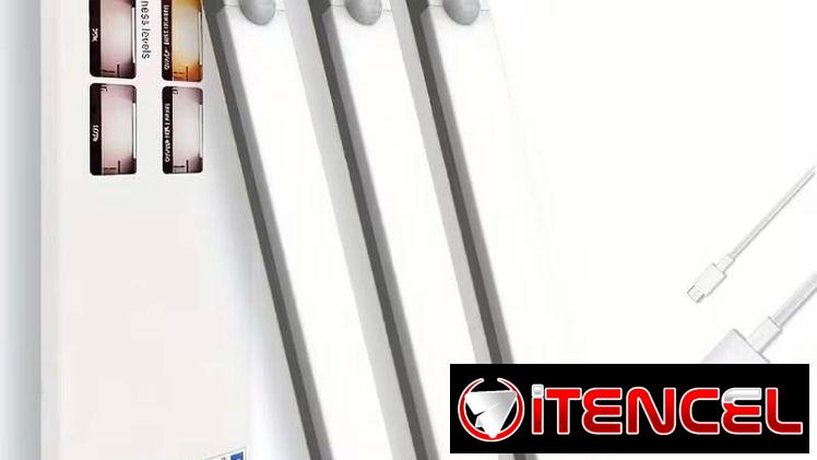 🔆 Set de 3 Luces LED USB Recargables con Base Magnética