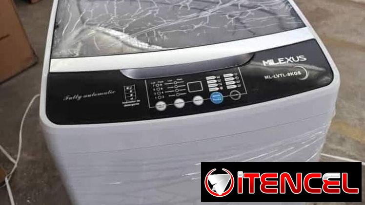 Lavadora automática Milexus 8Kg