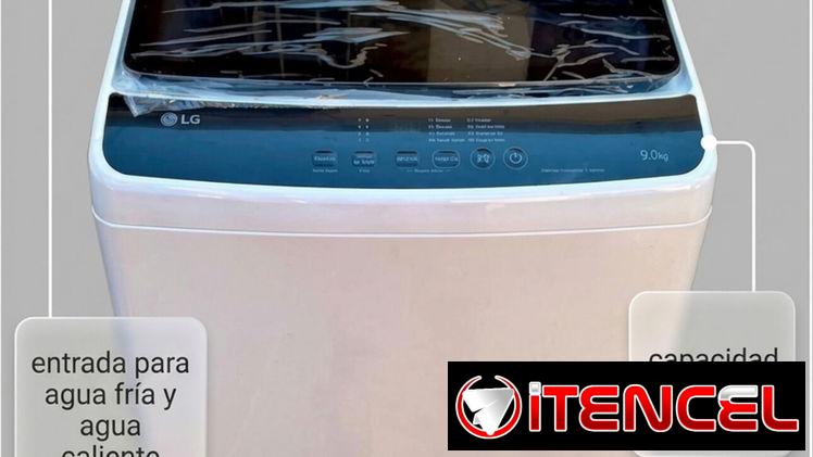 Lavadora automática LG 9kg mensajeria gratis