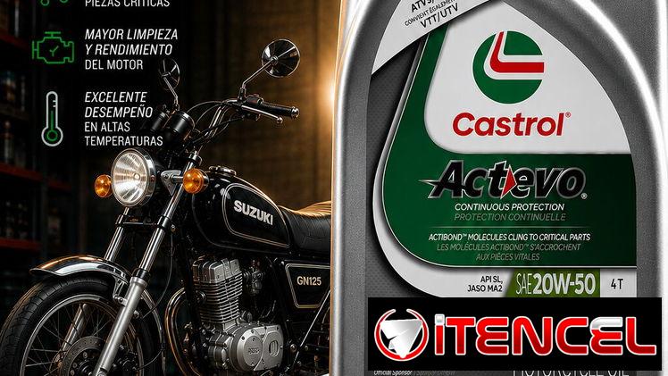 – 💥Aceite Castrol 20w50 💥 ✅Original y sellado, formato de 1L , Lubricante para todo tipo de cadenas 💥