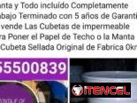 Montaje Reparación y Colocación De Papel De Techo o Manta Alfatica Para Eliminar La Humedad y Filtraciones De Su Hogar