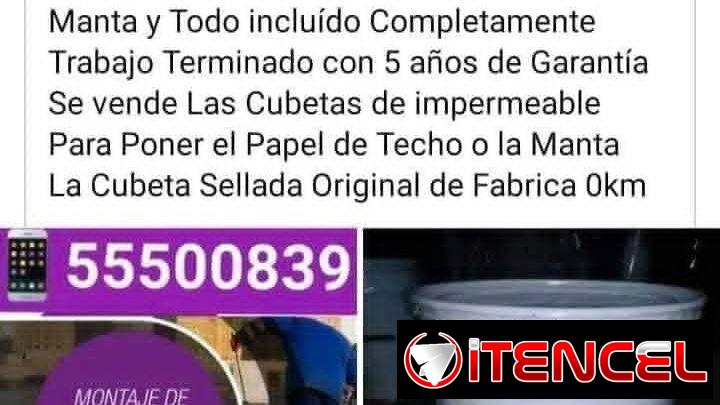 Montaje Reparación y Colocación De Papel De Techo o Manta Alfatica Para Eliminar La Humedad y Filtraciones De Su Hogar