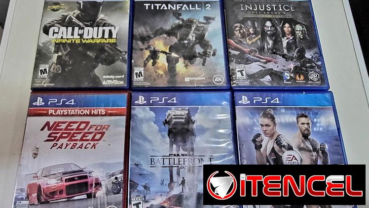 JUEGO PS4 CON DISCOS NO PIRATEADO
