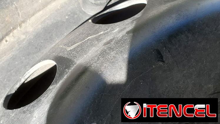 ////SE VENDEN 4 LLANTAS DE HIERRO DE HYUNDAI ACCENT NUEVAS R14 CON SUS TAPAS DE RUEDA RIN 14/////