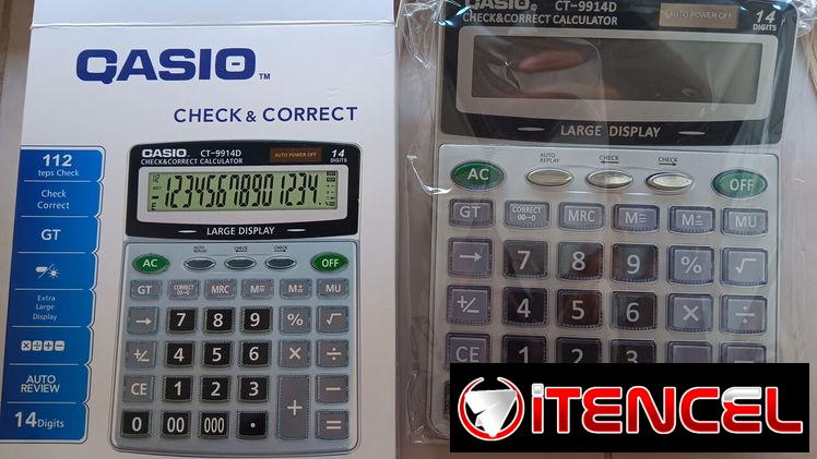Calculadora Profesional de 14 dígito casio nuevas