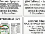 Vitaminas y minerales para adultos