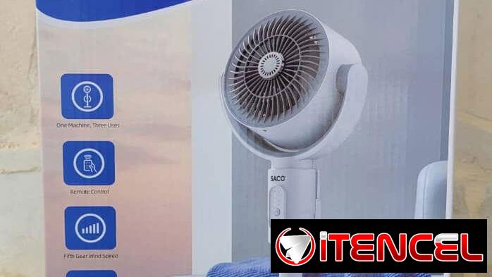 👉Ventilador Recargable de pie SACO