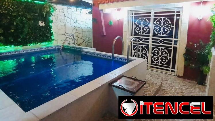 SE RENTA PARA PASADIA HABITACIONES CON TERRAZA Y PISCINA EN FONTANAR.58858577