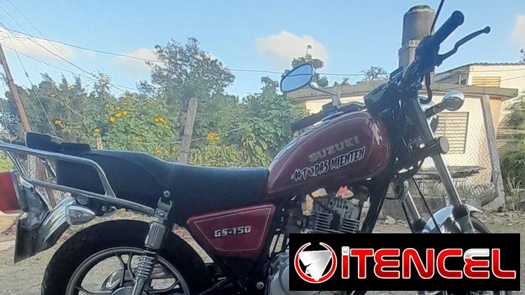 🏍️Izuki gs 150 –  📃Con chapa y propiedades  -se hace el traspaso  🦦- me ajusto con dinero en mano.