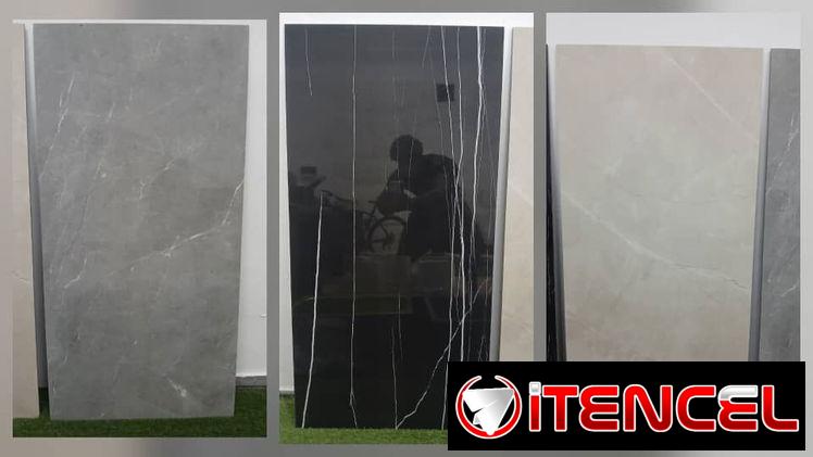 Losas porcelanato blanca