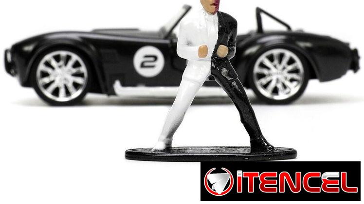 ☎️53544655 🛵 Entrega Disponible ⭐Shelby Cobra 427 S/C Two-Face Diecast Model Car 1:32 by Jada Toys ⭐