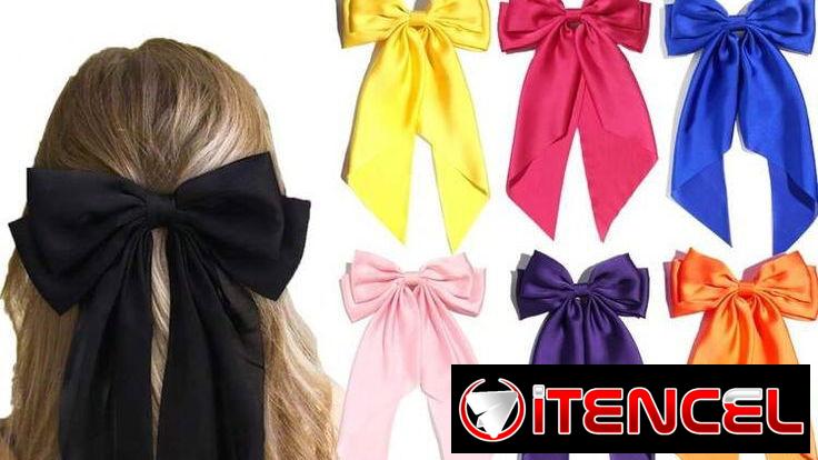 Lazos grandes para el cabello