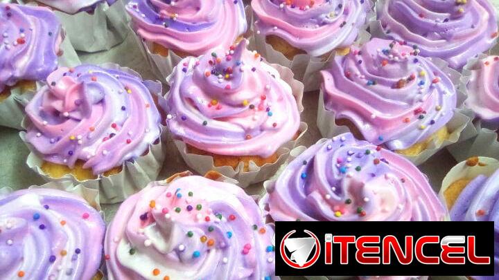 Cupcakes en 100 cup cada uno.