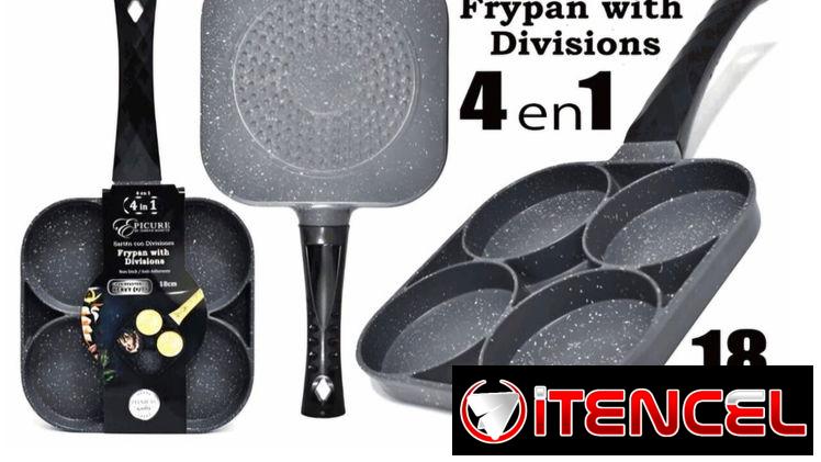 Sartén con Divisiones 4 en 1 (cv)