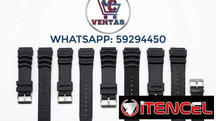 Manillas de silicona para relojes
