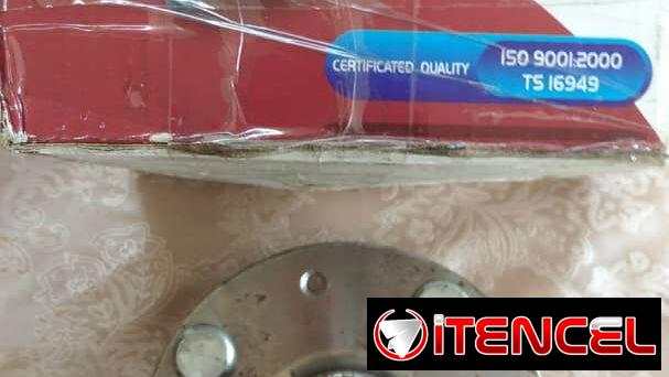 Juego de Cubos de Rueda Traseros de Hyundai Accent del 2006 al 2011 y Kia Río 2006 al 2011 con sus rodamientos.