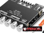 Amplificador Bluetooth ZK-MT21 de 2.1 canales + adaptador transformador … Nuevo
