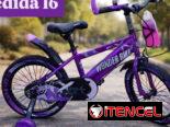 Bicicletas de niños medidas 12 , 16 , 20 y 24