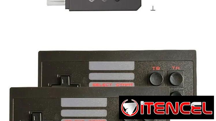 CONSOLA DE VIDEOJUEGOS CON 2 CONTROLES
