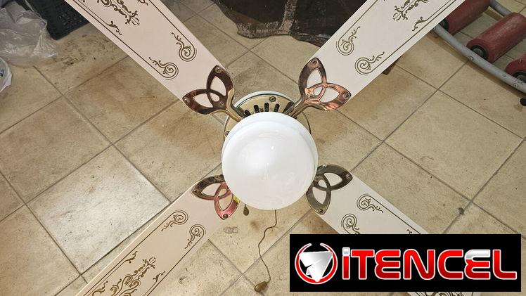 Ventilador lampara de techo