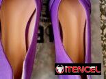 Zapatos blancos de mujer