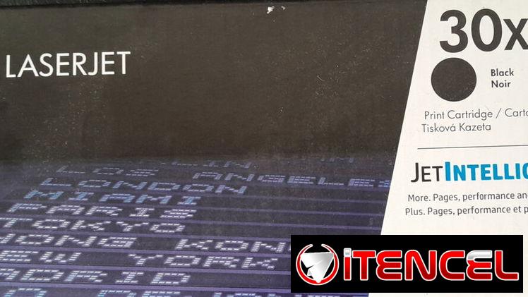 Vendo toner negro 30X, HP original, nuevo en su caja