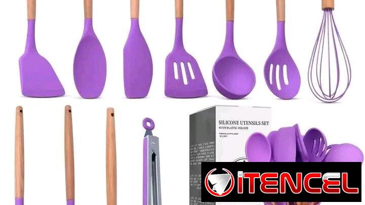 Regalo para las madres. Utensilios de cocina de silicona