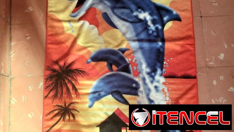 Toalla de playa para niños