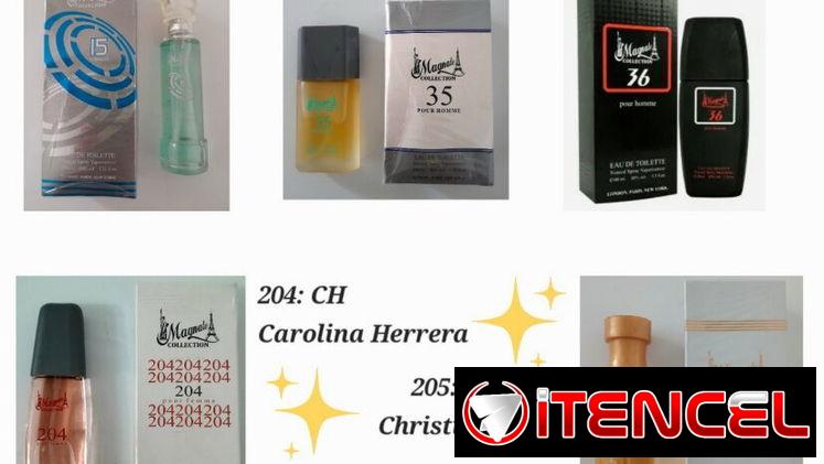 Esencias de perfumes de marca para hombre y mujer