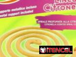 Espiral 10 piezas y pulsera de citronella  contra los mosquitos