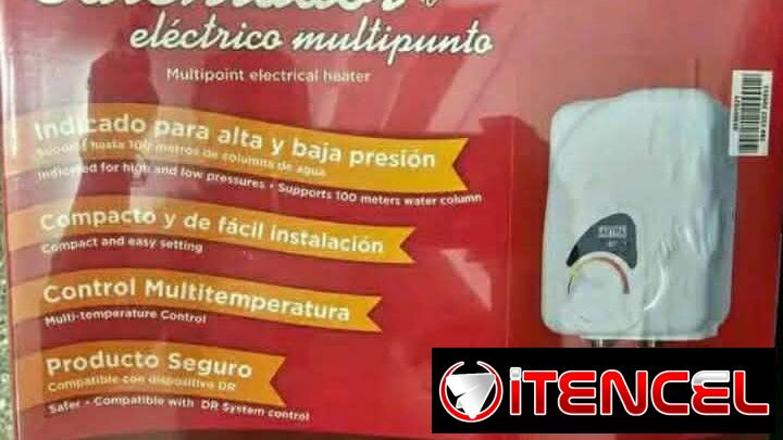 Calentador de agua electrico instantáneo 220volt
