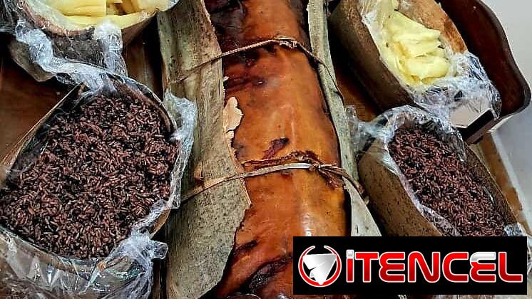 Muy rico lechón asado criollo 🐷 con moros y cristianos 🍚 a domicilio en La Habana 🇨🇺 ¡Llegamos calentito a tu casa!