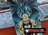 Patineta de uso. Skateboard