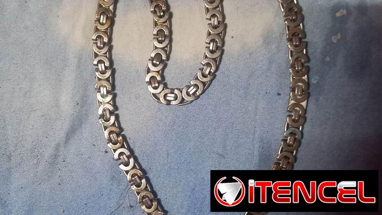 Vendo cadena hecha en México de acero inoxidable