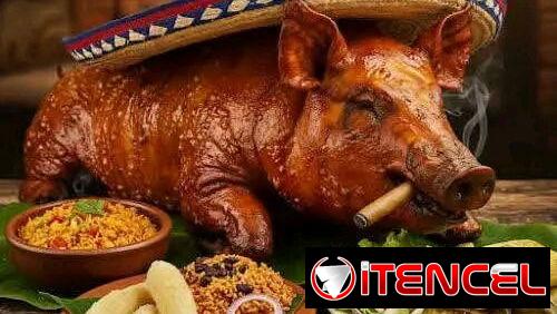 Comida criolla con puerco asado…escribe me interesa y te lo llevamos