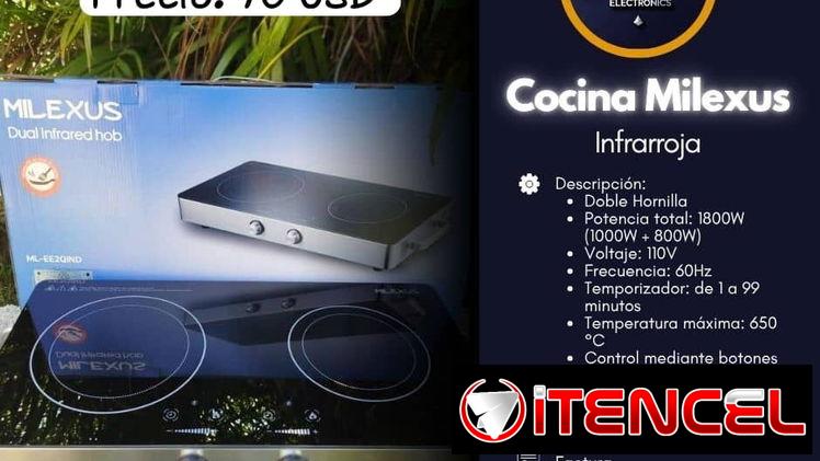 Cocinas infrarrojas MILEXUS 1Q y 2Q. ¡Mejores precios!