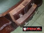 ACEPTO CUP O CUALQUIER MONEDA, VENDO ESTA COQUETA ANTIGUA DE CAOBA EN PERFECTAS CONDICIONES #–55398589, NO PIERDA LA OP