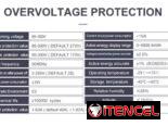 Protector de Voltaje 110/220v 63A 50/60Hz Ajustable y con lector de KWH