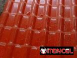 Tejas plasticas imitación colonial de buen grosor miden 3.95×1.05 y Tejas galvanizadas de 3.85×1.10 y 3.85x1mt