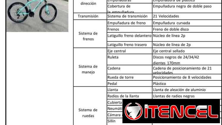 Bicicleta Tamaño 26 QUANTUMFORCE nueva en su caja!! 190$