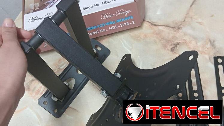 Soporte de Pared Artículado para TV 14″-55″, Garantía de 7 días, Entrega por un mínimo costo adicional para toda La Haba
