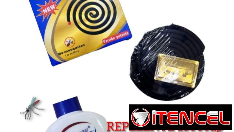 Repelente en crema y caja de 10 espirales contra los mosquitos