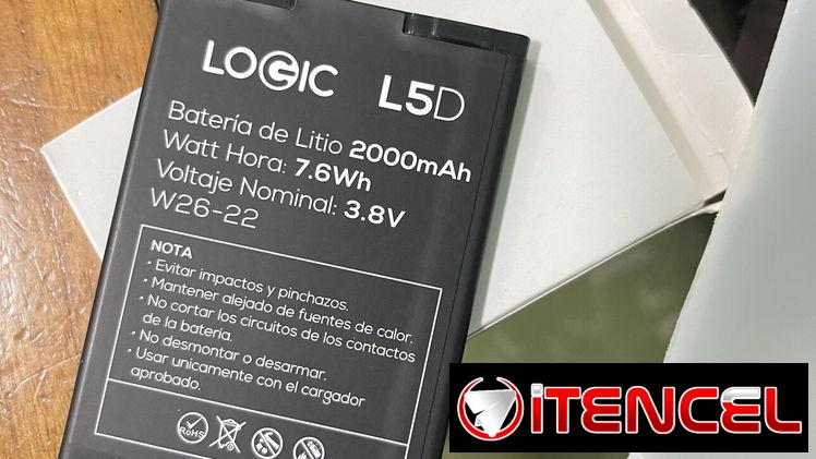 Batería para teléfono móvil marca LOGIC!! Modelo: L5D