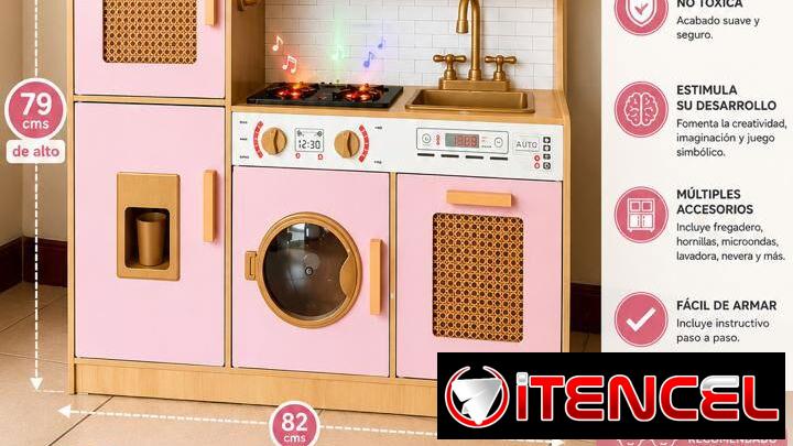 Cocina de juguete para niña